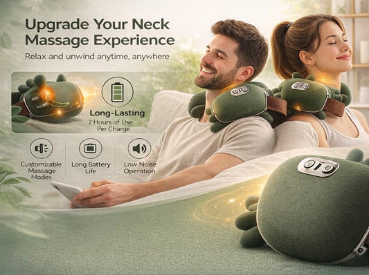 Deep Release 4D - Le masseur Intelligent pour Nuque et Dos sans Fil